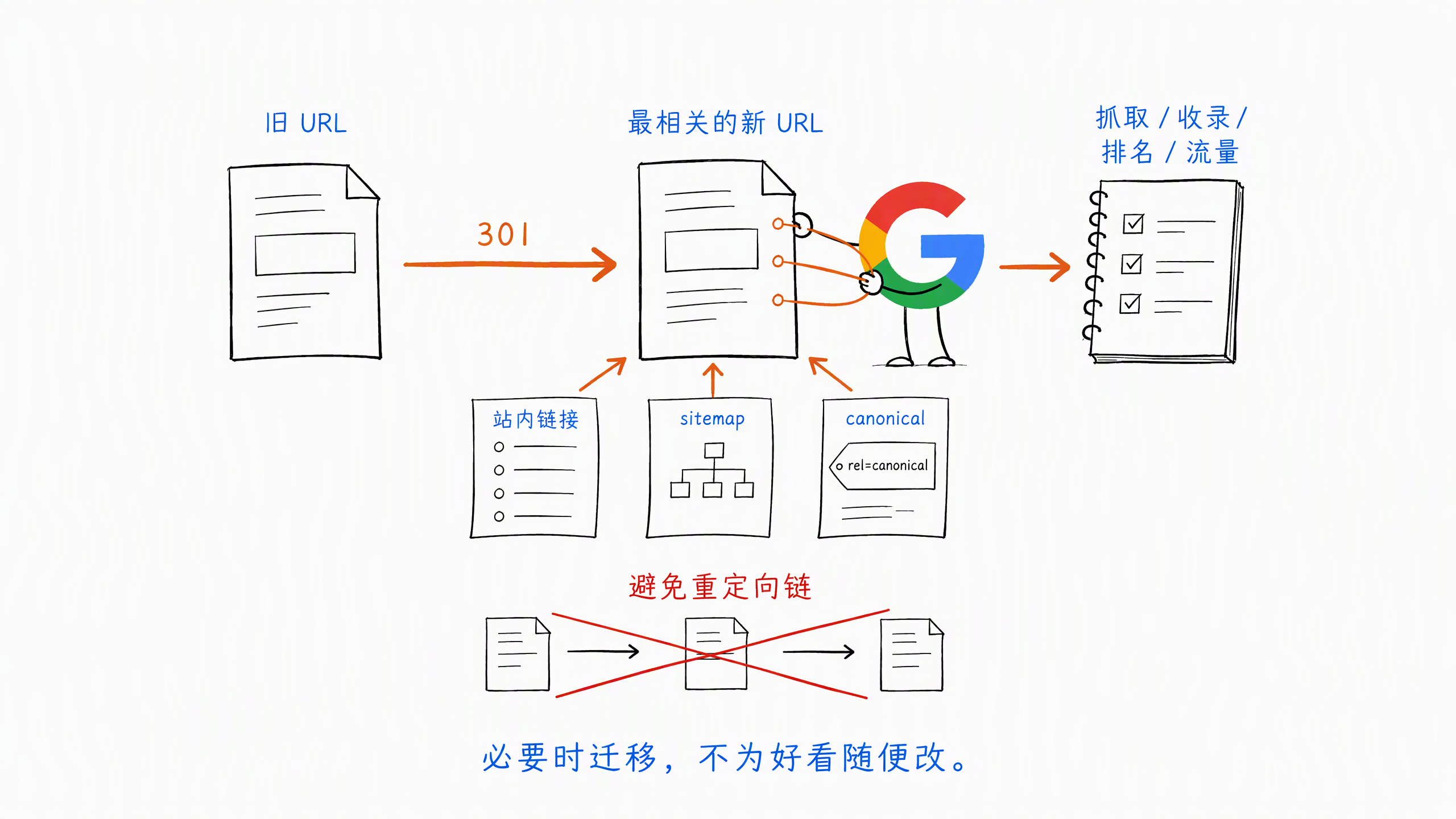 图 7-8:URL 迁移与同步更新